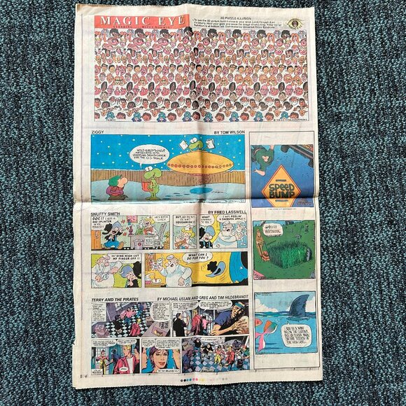 3 Vintage 1993 & 1996 Sunday Comics Funnies Indianapolis Star Newspaper Strips - Picture 14 of 16